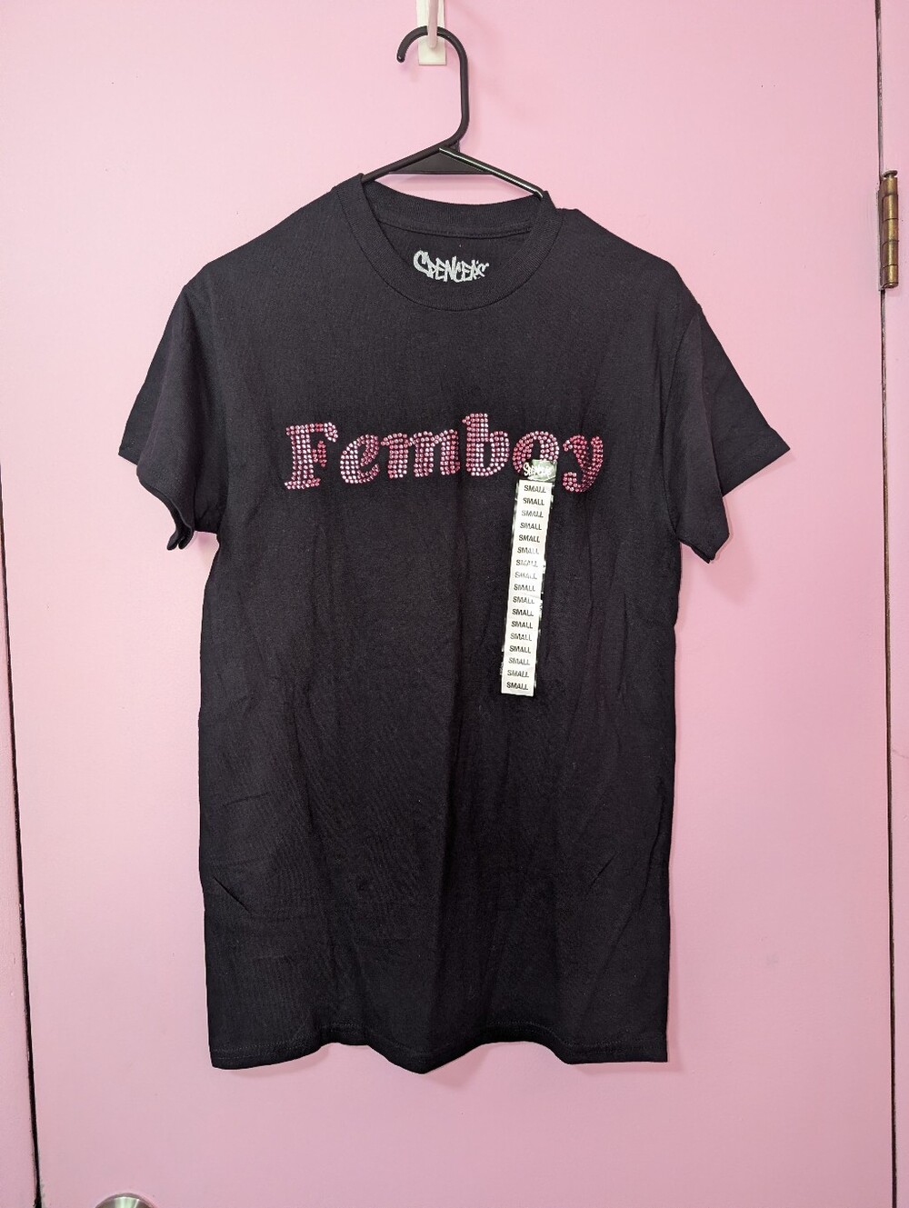 Spencer's 'Femboy' Rhinestone T-Shirt